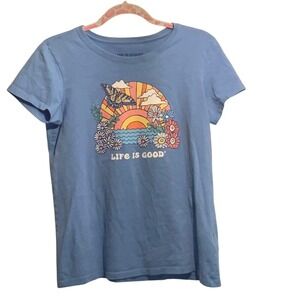 LIFE is good chill shirt size medium.
